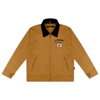 ราคา เสื้อแจ็คเก็ตทํางาน Qwertylife Boxy Fit Corduroy Camel (24982618270)