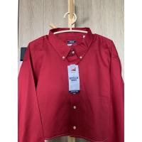 ราคา เชิ้ตครอปมือสอง แบรนด์ IZOD สีแดง อก 44” (17417666524)