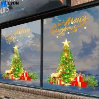 ราคา Christmas Window Sticker Removable Decorative Decals For Windows and Glass Doors (51450934915)