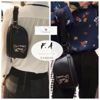 ราคา (มาถึง 2-3 วัน）OUTLET ว่าแท้100% coach แท้ belt bag กระเป๋าคาดอก คาดเอว กระเป๋าสะพายไหล่หนังทั้งใบสำหรับผู้หญิง 39316 (28070760207)