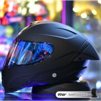 ราคา หมวกกันน็อคREAL Falcon สีพื้นดำด้าน (13359781841)