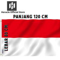 ราคา MERAH HERACLE Republic of INDONESIA Anniversary Flag REPUBLIC OF INDONESIA/ธงสีแดงและสีขาวขนาดเต็ม (40752474096)