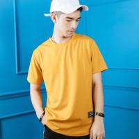 ราคา เสื้อOversizeชายโค้ง เสื้อแขนสั้นสไตล์เกาหลี (1018579817)