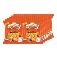 ราคา ปาร์ตี้ขนมทอดกรอบเคลือบเนยคาราเมลรสปังพริกเผาแพ็ค 12 ซอง (23666614086)