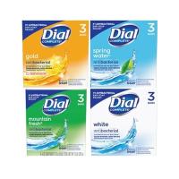 ราคา สบู่ไดอัล (Dial Soap) สบู่ก้อนแอนตี้แบคทีเรีย ขนาด113กรัมx3 ***แพ็ค 3 ก้อน*** (22239722448)