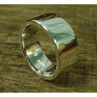 ราคา แหวนเงินเกลี้ยงแท้ผู้ชาย ขอบตรง หน้ากว้าง 10 มิล หนา 2 มิล แบบหนา ตัน (28514005406)