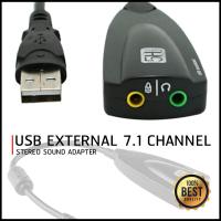 ราคา External USB 2.0 Audio Adapter 7.1 Sound Card Dynamic 3D Surround Sound Card (1942186221)
