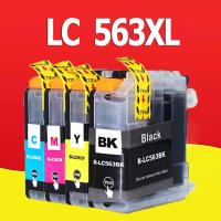 ราคา LC 563XL ink LC 563 ink Cartridge LC563XL black LC563 LC 563 XL ink Cartridge Compatible for Brother J2510 J2310 J3520 (6714610816)