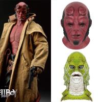 ราคา ฮาโลวีน Latex หมวก Hell Baron ปลาสีเขียว Monster Headgear Bar Prom COS บทบาทเล่น (42772315761)