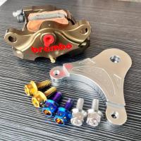 ราคา ชุดป้้ัมเบรคหลัง(BB)+ขาจับ+น๊อตเบอร์8x20ลายหัวเจาะงานมอเตอร์ไซค์รุ่นโนวา/เทน่า/แดช/LS (42071841864)