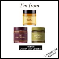 ราคา [I'm from] Washoff Mask pack Collection (Honey Mask / Fig scrub Mask / Mugwort Mask) | (มาส์กน้ำผึ้ง / ฟิกสครับมาส์ก / มาส์กมักเวิร์ต) (25456568213)