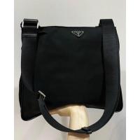 ราคา Prada messenger bag ปราด้า มือสอง ของแท้ แบรนด์เนมมือสอง กระเป๋า (15387292357)