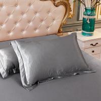 ราคา 1 x ธรรมชาติผ้าไหมซาติน Tencel ปลอกหมอนนุ่มผ้าปูที่นอนปลอกหมอน Home Queen ปลอกหมอน 48 * 74 ซม. (43666195118)