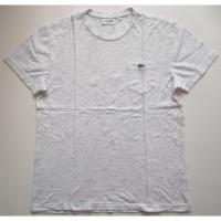 ราคา Lacoste Pocket Tee Slim Fit Print Dotted Strip Lacoste Original T-Shirt (28673053468)
