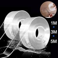 ราคา FAUS WHOLESALE เทปคู่ NANO CLEAR TRANSPARENT 1M 3M 5M / เทป NANO 1 เมตร / เทปคู่ MAGIC CLEAR INSULATION / แท่งอเนกประสงค์ (49751842638)