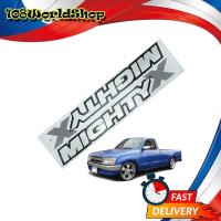ราคา สติ๊กเกอร์ Mighty-X Sticker Toyota Toyota Mighty-X ขาว-ดำ จำนวน 2 ชิ้น (9418928330)