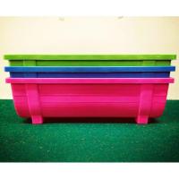 ราคา กระถาง ต้นไม้พลาสติกแบบรางยาว 7.3*18*5.5 นิ้ว (4732610589)