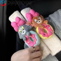 ราคา JESTINE ฝาครอบแผ่นรองไหล่เข็มขัดนิรภัยรถยนต์, แฟชั่น 3D อุปกรณ์ภายในรถยนต์, การ์ตูนอาวุโสน่ารักแมวและเมาส์ฝาครอบป้องกันยานพาหนะมอเตอร์ (25997138988)