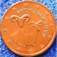 ราคา เหรียญ​ยูโร​ ไซปรัส​ Cyprus, 1 Euro​Cent, ไม่​ผ่าน​ใช้​ UNC, #​2181 (20153049623)