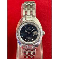 ราคา CITIZEN Date Star 21 JEWELS ระบบไขลาน ตัวเรือนสแตนเลส นาฬิกาผู้หญิง มือสองของแท้ (22256420056)