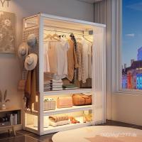 ราคา ราวแขวนเสื้อผ้าโดยครัวเรือนเหล็กเสื้อผ้าหลายชั้นหนาเก็บสินค้าชั้นมุมเหล็กเสื้อชั้นวางตู้เสื้อผ้า HZQI (41967702706)