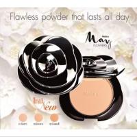 ราคา แท้ แป้งมิสทีน เมย์ ฟลาวเวอร์ Mistine May Flowers Triple Cover Powder SPF 25 PA++ แป้งมิสทีนกุหลาบดำ (29343575945)