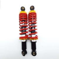 ราคา โช๊คหลังเวฟ โช๊คหลังแต่ง เวฟ110i / เวฟ125 / ดรีมซุปเปอร์คัพ / เวฟ100 / เวฟ110 สปริงแดงแป้นทอง (17741695432)