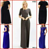 ราคา MaxiDress เดรสคนอ้วน เดรสสาวอวบ เดรสยาว แซกคนอ้วน แซกยาว แซกผ้ายืด เดรสผ้ายืด แม็กซี่เดรส (4245536736)