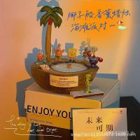 ราคา ของขวัญวันเกิด: กล่องเทียนกะลามะพร้าว น้ำมันหอมระเหย ตกแต่งห้องน้ำอย่างสร้างสรรค์ (28643211844)