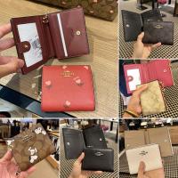 ราคา Coach F78002 Snap Card Case In Signature Canvas กระเป๋าสตางค์