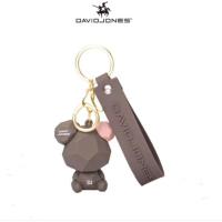 ราคา David Jones พวงกุญแจ เรียบหรู ใช้ห้อยกระเป๋าห้อยกุญแจได้ตามสะดวก ของแท้ 100% (28241773272)