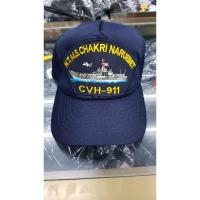 ราคา หมวกแก๊ปทหาร หมวกเรือหลวงจักรีฯ สามารถปรับขนาดได้ มีเก็บเงินปลายทาง ใส่กล่องอย่างดี หมวกไม่เสียทรง (5535109482)