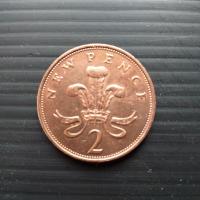 ราคา เหรียญ ปี 1971 ราคา 2 New Pence QUEEN Elizabeth II 2nd portrait Coin from United Kingdom (23761698934)