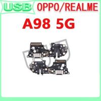 ราคา USB แพรชาร์จ ชุดชาร์จ แพรตูด OPPO A98 5G แผงตูดชาร์จไฟ อะไหล่แท้ oppoA98 5g ตูดชาร์จ แพรตูดชาร์จ (25780053718)