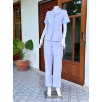 ราคา ชุดพยาบาลสำเร็จรูปเสื้อคอปีกนก + กางเกงหรือกระโปรง ‼️ราคานี้ได้ทั้งเสื้อ + กางเกง หรือ เสื้อ + กระโปรง เลยค่ะ‼️ (23886823192)