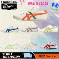 ราคา OnitsukaTiger MEXIC0 66 รองเท้าวิ่งแบบสลิปออนสวมใส่สบายน้ำหนักเบาสไตล์เดียวกันสำหรับผู้ชายและผู้หญิง (28419985859)