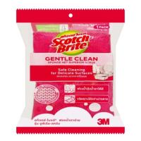 ราคา 3เอ็ม สก๊อตช์-ไบรต์ ฟองน้ำตาข่าย รุ่น ซูพีเรีย สครับ สีชมพู (41109540518)