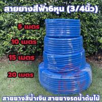 ราคา สายยางสีฟ้าส 6 หุน (3/4นิ้ว) ยาว 5-20 เมตร สายยางรดน้ำเกรดA สายยางสีฟ้าเนื้อนิ่ม เด้ง เหนียว คืนรูป (43203932718)