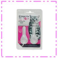 ราคา Cleartix ผลิตภัณฑ์ป้องกันและกำจัดเห็บ-หมัด สำหรับแมว ชนิดหยดหลัง 2 หลอดต่อ 1 แผง (14791372918)