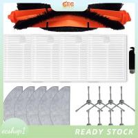 ราคา [ecshop1.ph] สําหรับ Lubluelu L20 หุ่นยนต์สูญญากาศเปลี่ยนหลักแปรงด้านข้าง HEPA Filter Mop Pads อะไหล่อุปกรณ์เสริม (42116387173)