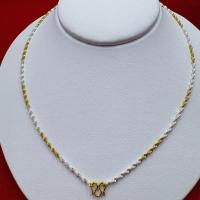 ราคา สร้อยคอ2กษัตริย์ ลายเกลียวรอบเส้น ยาว18นิ้ว ทองโคลนนิ่งเหมือนแท้ สร้อยคอทอง2สลึง 0236 (40023428012)