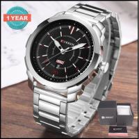 ราคา Curren นาฬิกาข้อมือผู้ชาย สายสแตนเลส Black/Blue รุ่น C8266 (2064206673)