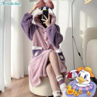 ราคา ชุดคลุมสุดคิวท์ ะปะการังน่ารั กยาวการ์ตูนหนาชุดนอน Donald Duck (27871407153)