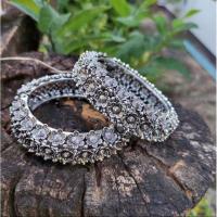 ราคา กำไลเงินแท้งานขึ้นมือใหม่ทรงโบราณ (22179183579)