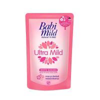 ราคา Babi Mild เบบี้มายด์ อัลตร้ามายด์ ไวท์ ซากุระ ผลิตภัณฑ์อาบน้ำและสระผม ชนิดเติม 380มล. (7249874837)