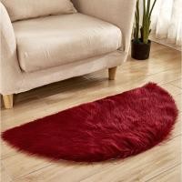 ราคา พรมปูพื้นครึ่งวงกลม ขนสั้น พรมขนมิ้ง Half Circle Fur Faux Rug Carpet พรมปูพื้น พรมขนเฟอร์ พรมขนสัตว์เทียม พรม พรมเฟอร์ (4248274771)