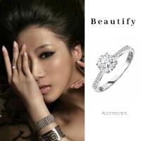 ราคา แหวนเพชรเม็ดเดียวสวยคลาสสิคตลอดกาล (21055892645)