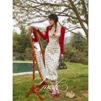 ราคา Maikuji-Pre18 Cherry dress |เดรสยาว เดรสลายเชอร์รี่ เดรสสาวหวาน เดรสงานแต่ง (XS-L) (44463828470)