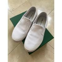 ราคา Lacoste รองเท้าผ้าใบสีขาว มือสอง แท้ (16499509168)