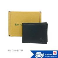 ราคา POLO WORLD กระเป๋าสตางค์ผู้ชาย หนังวัวแท้ แบบ3พับ หนังนิ่ม (27176561571)